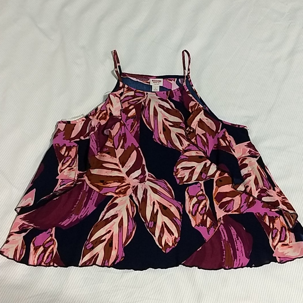 Mossimo floral tank